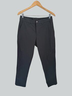 Lululemon ABC Commission Slim-Fit Pants Charcoal Black Size 30
